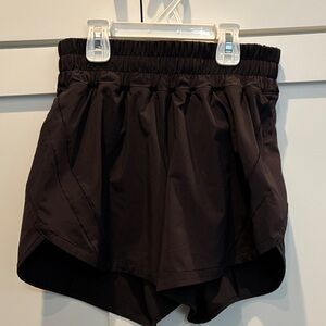 Women's Lululemon Black Athletic Shorts